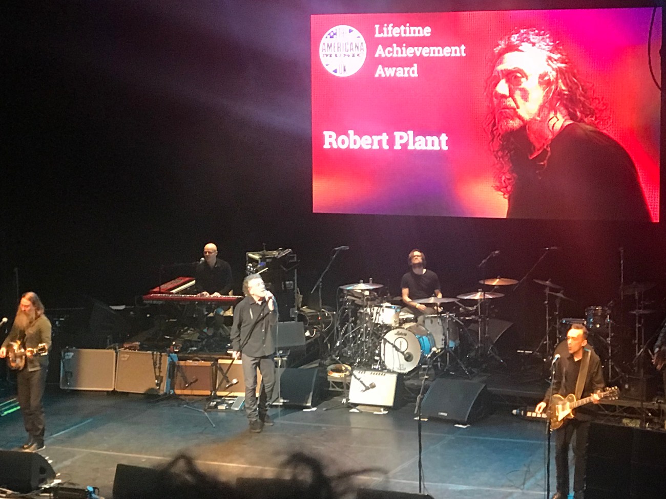 Robert Plant at AMA UK - Credit Chaz Brooks 